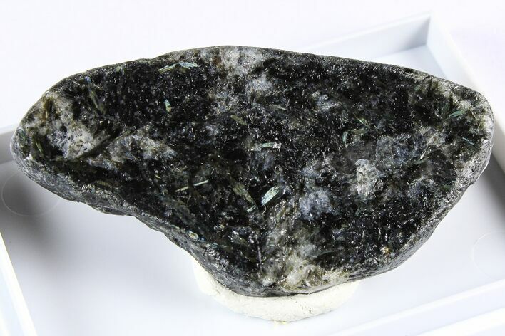 Tumbled, Flashy Nuummite Stone - Finland #380617